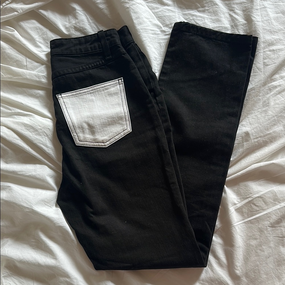STAUD Opal Pants with Contrast Pockets